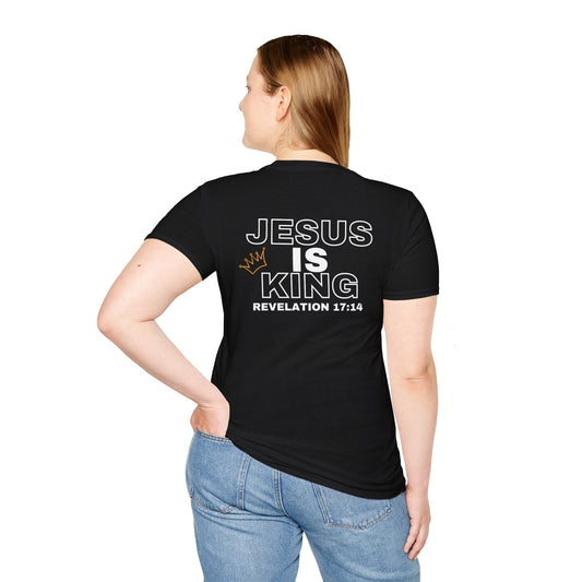 Unisex Softstyle T-Shirt - Built Biblically / Jesus is King