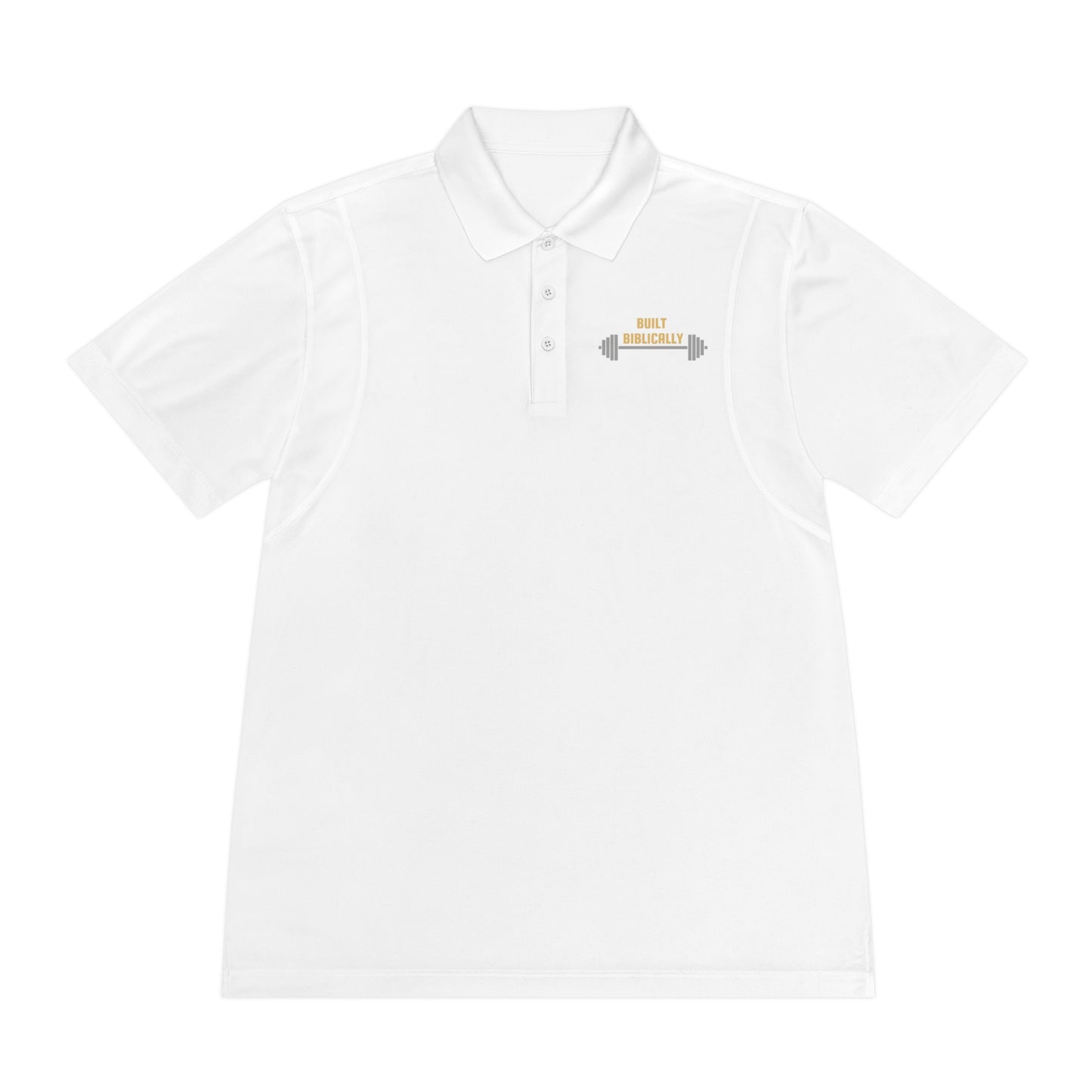 Men's Sport Polo Shirt - Built Biblically Design