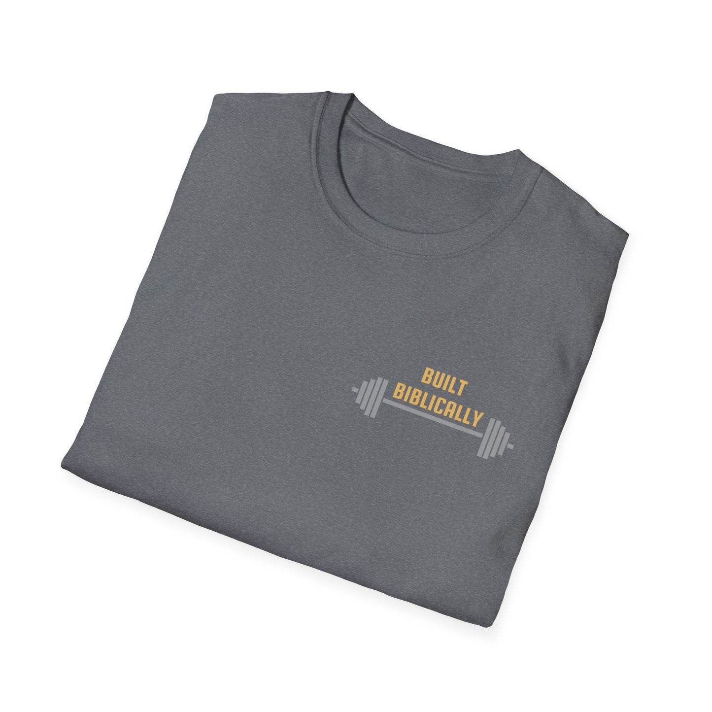 Unisex Softstyle T-Shirt - Powered by Christ, Philippians 4:13