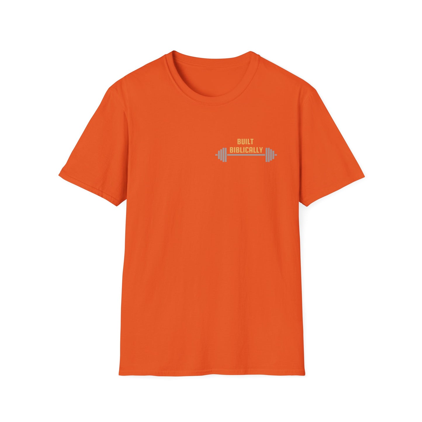 Unisex Softstyle T-Shirt - Powered by Christ, Philippians 4:13
