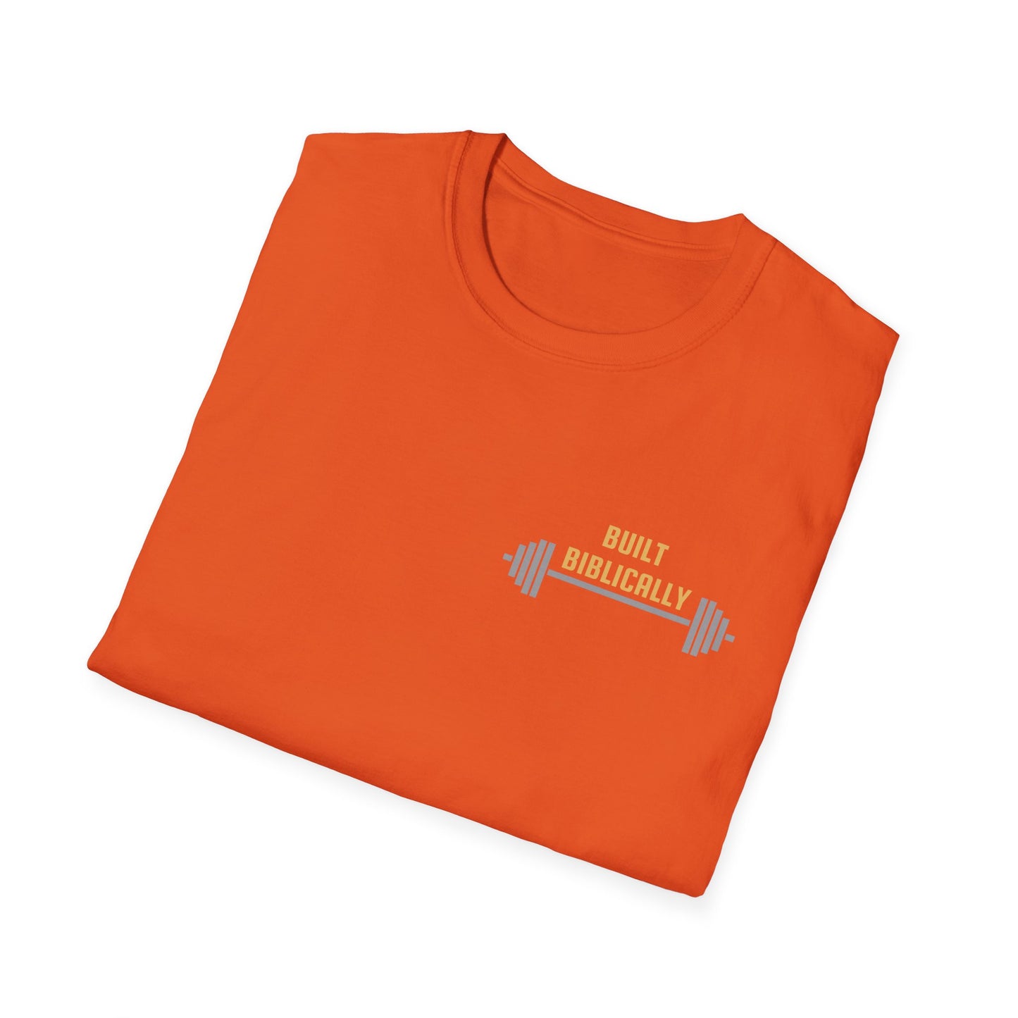 Unisex Softstyle T-Shirt - Powered by Christ, Philippians 4:13