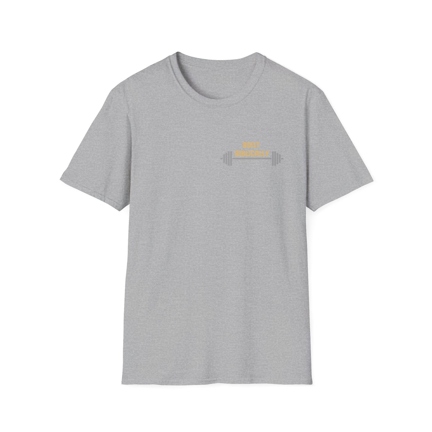 Unisex Softstyle T-Shirt - Powered by Christ, Philippians 4:13
