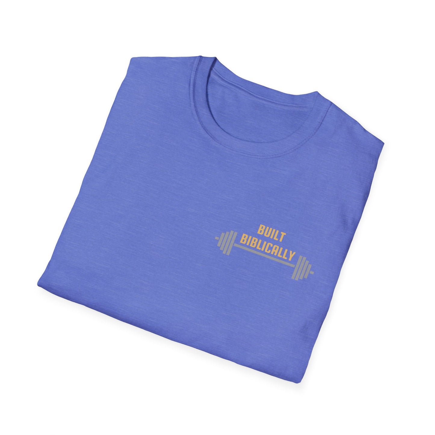 Unisex Softstyle T-Shirt - Powered by Christ, Philippians 4:13