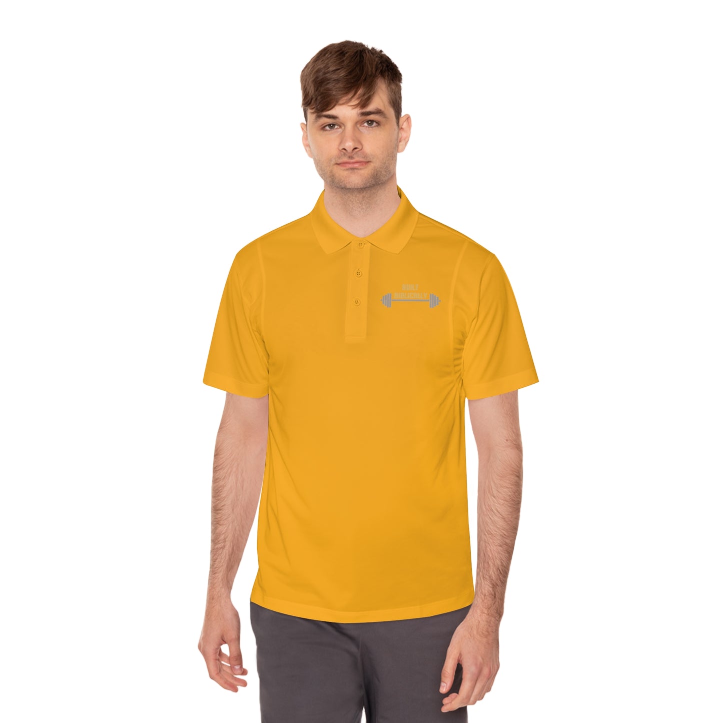 Men's Sport Polo Shirt - Built Biblically Design