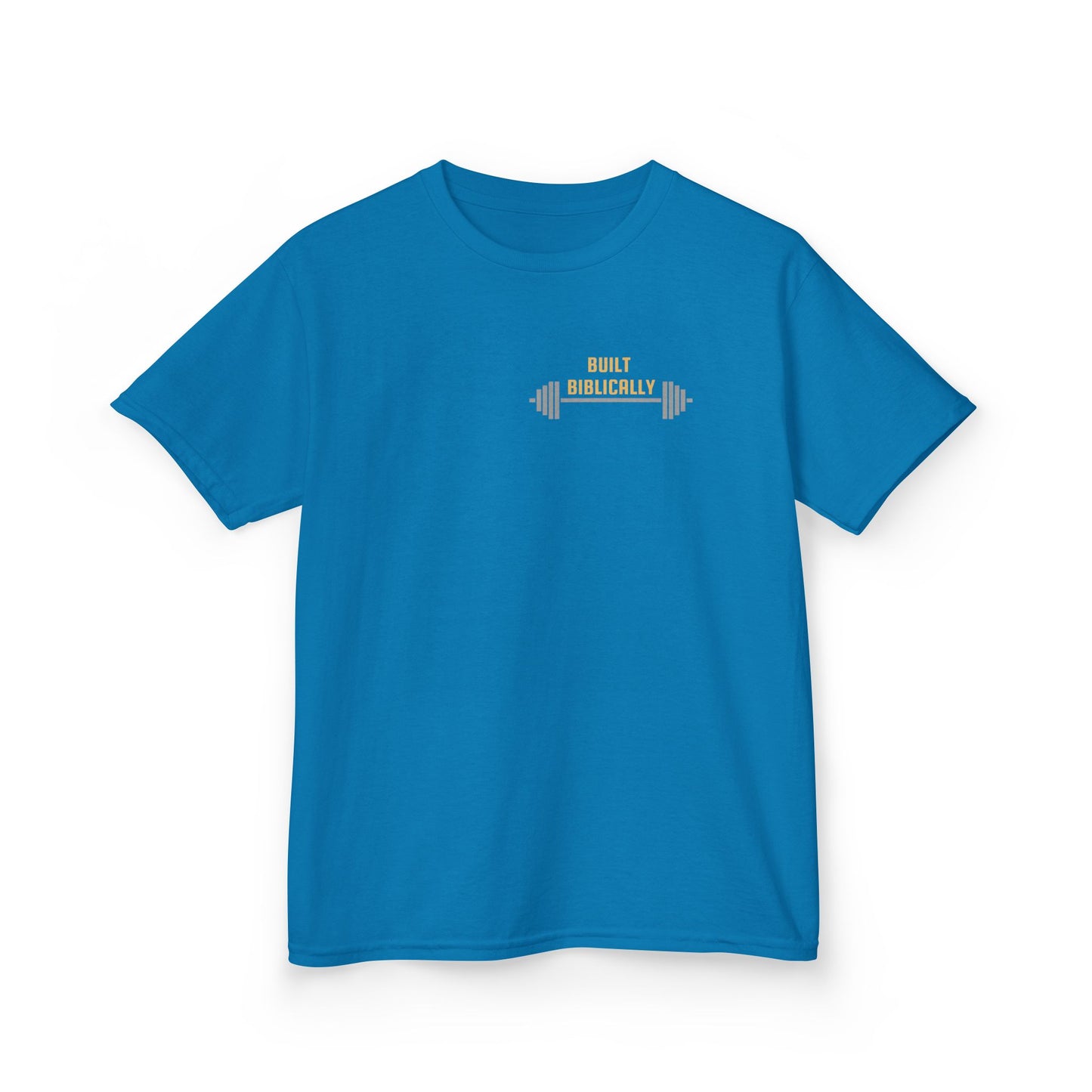 Kids Heavy Cotton Tee - Built Biblically & Enduring Faith Design