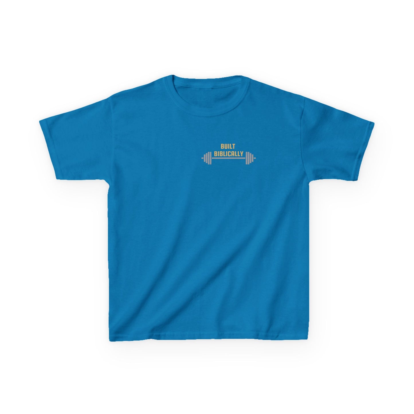 Kids Heavy Cotton Tee - Built Biblically & Enduring Faith Design