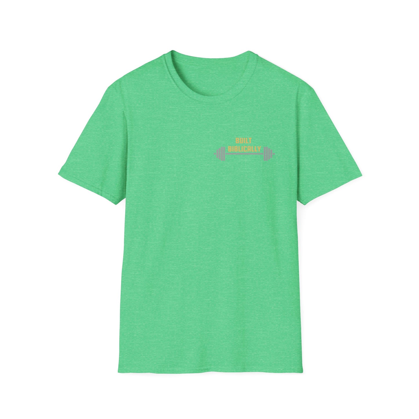 Unisex Softstyle T-Shirt - Powered by Christ, Philippians 4:13