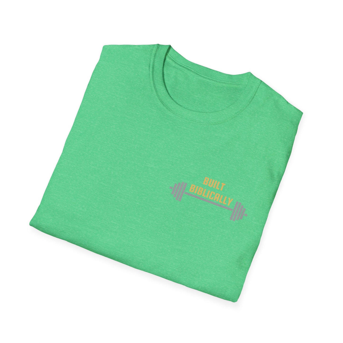 Unisex Softstyle T-Shirt - Powered by Christ, Philippians 4:13