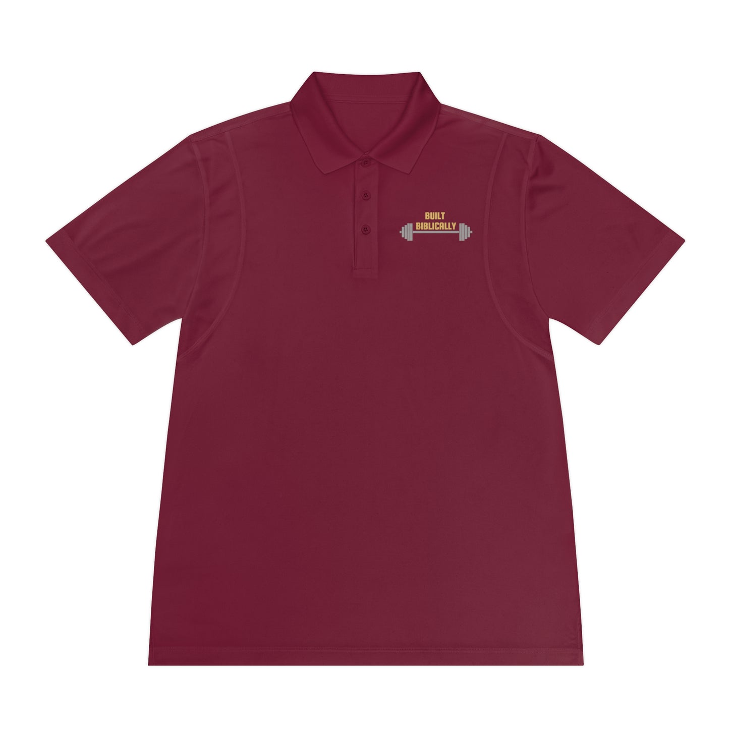 Men's Sport Polo Shirt - Built Biblically Design
