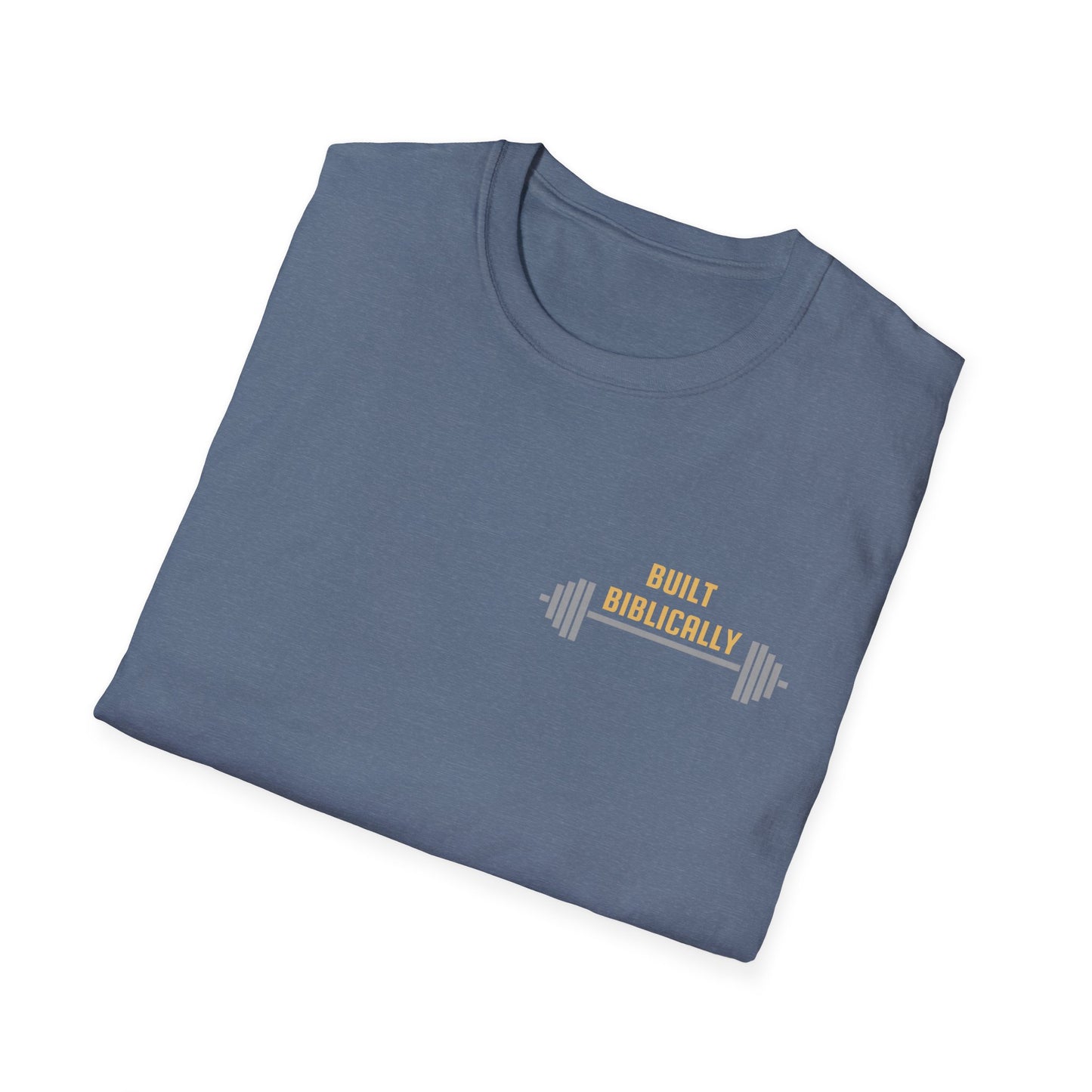 Unisex Softstyle T-Shirt - Powered by Christ, Philippians 4:13