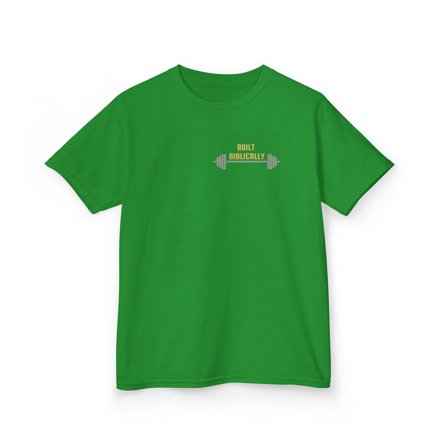 Kids Heavy Cotton Tee - Built Biblically & Enduring Faith Design