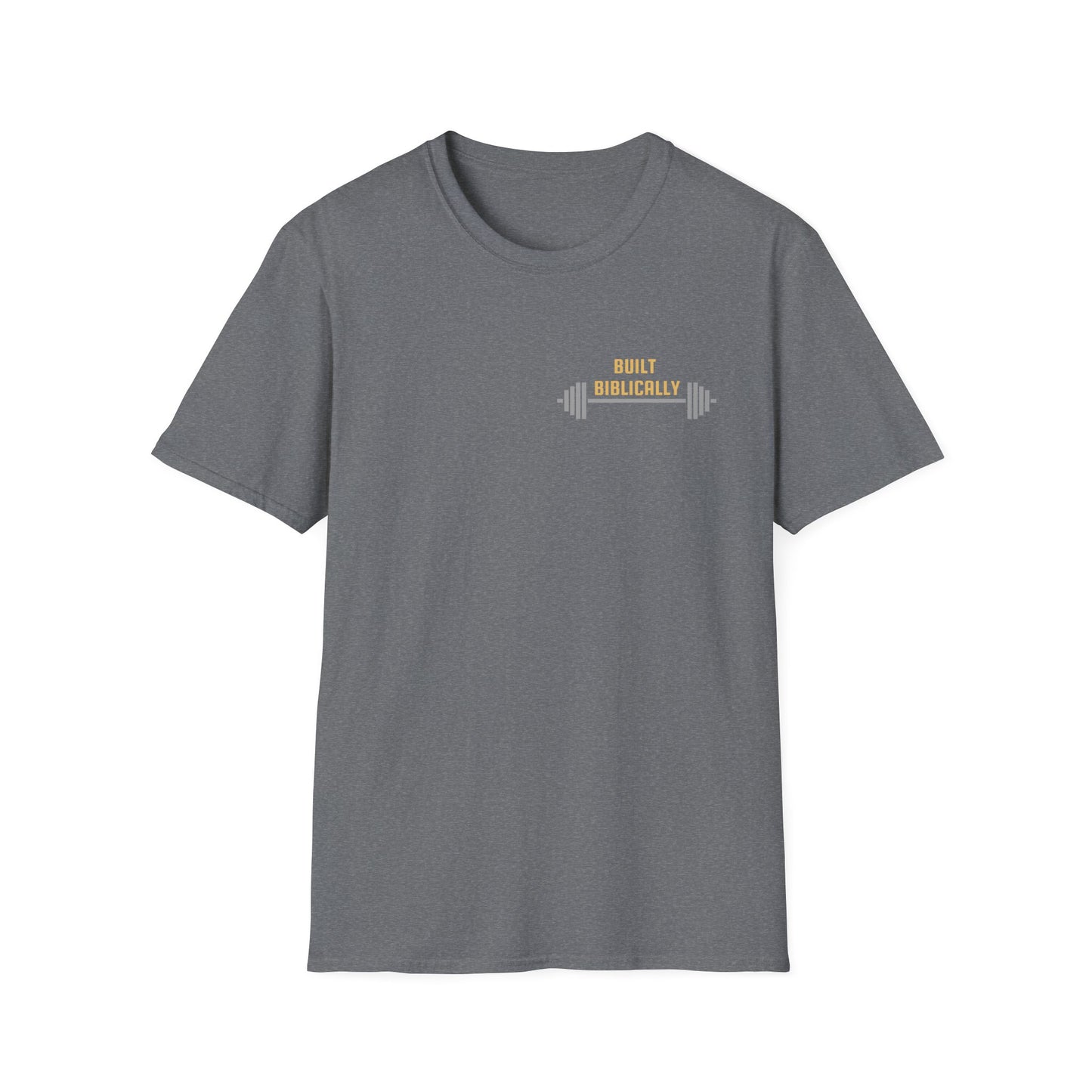 Unisex Softstyle T-Shirt - Powered by Christ, Philippians 4:13