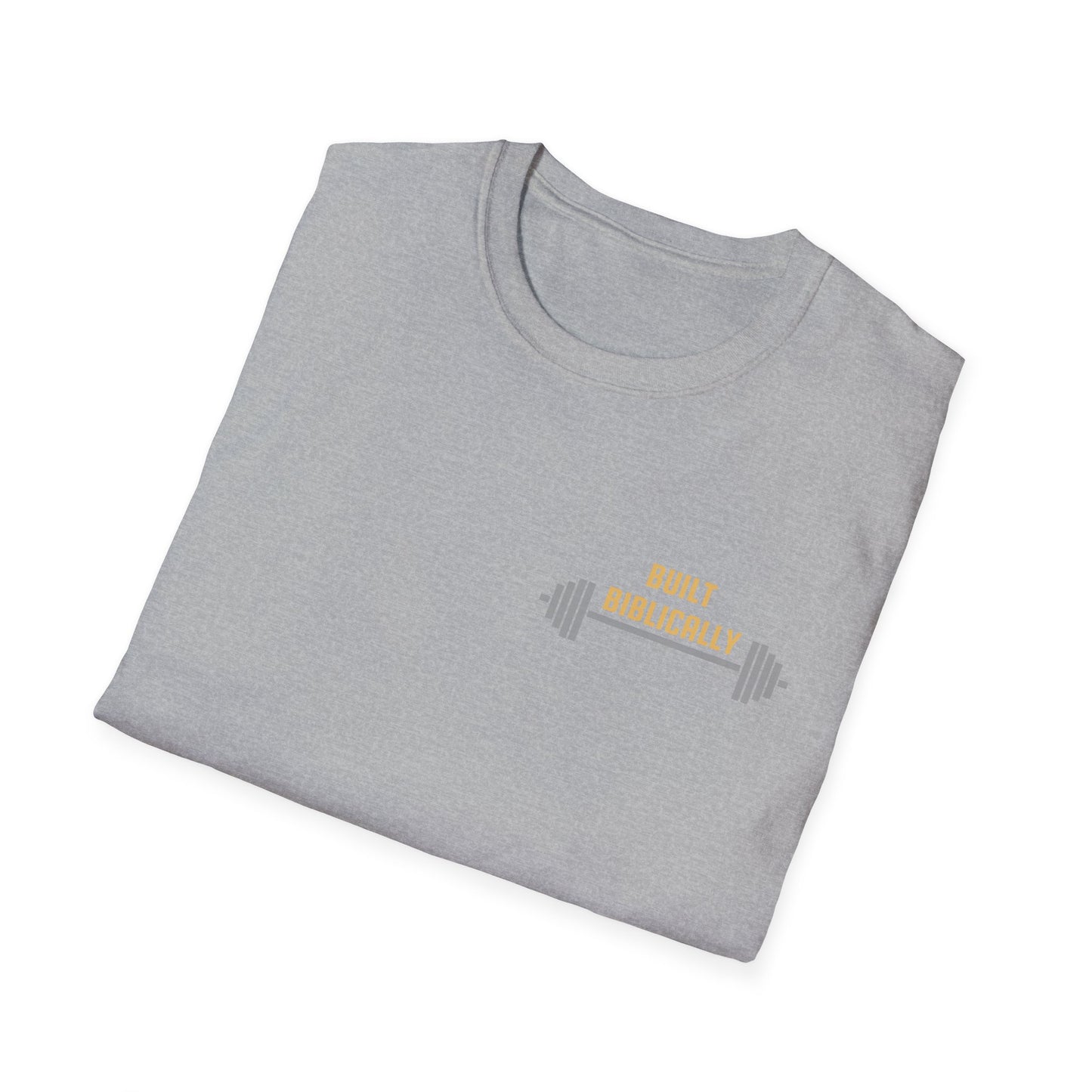 Unisex Softstyle T-Shirt - Powered by Christ, Philippians 4:13