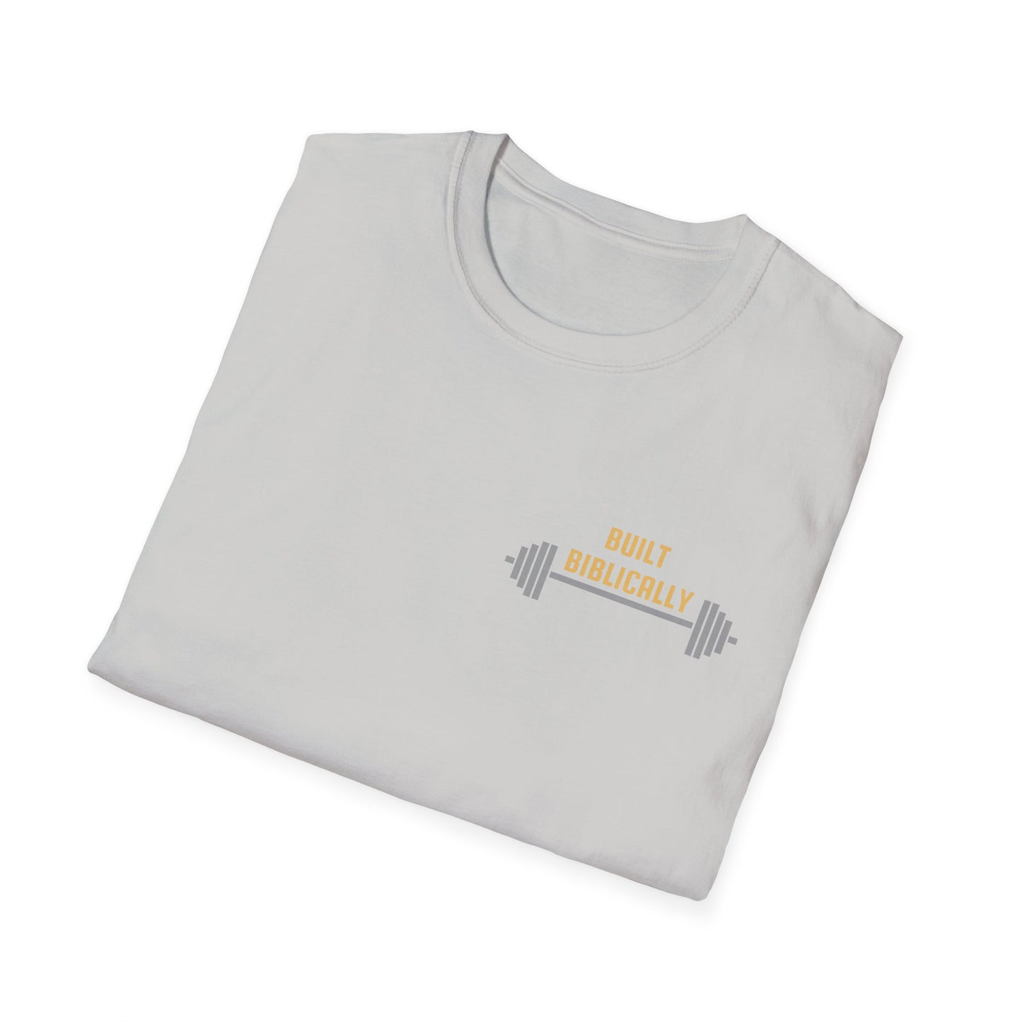 Unisex Softstyle T-Shirt - Powered by Christ, Philippians 4:13