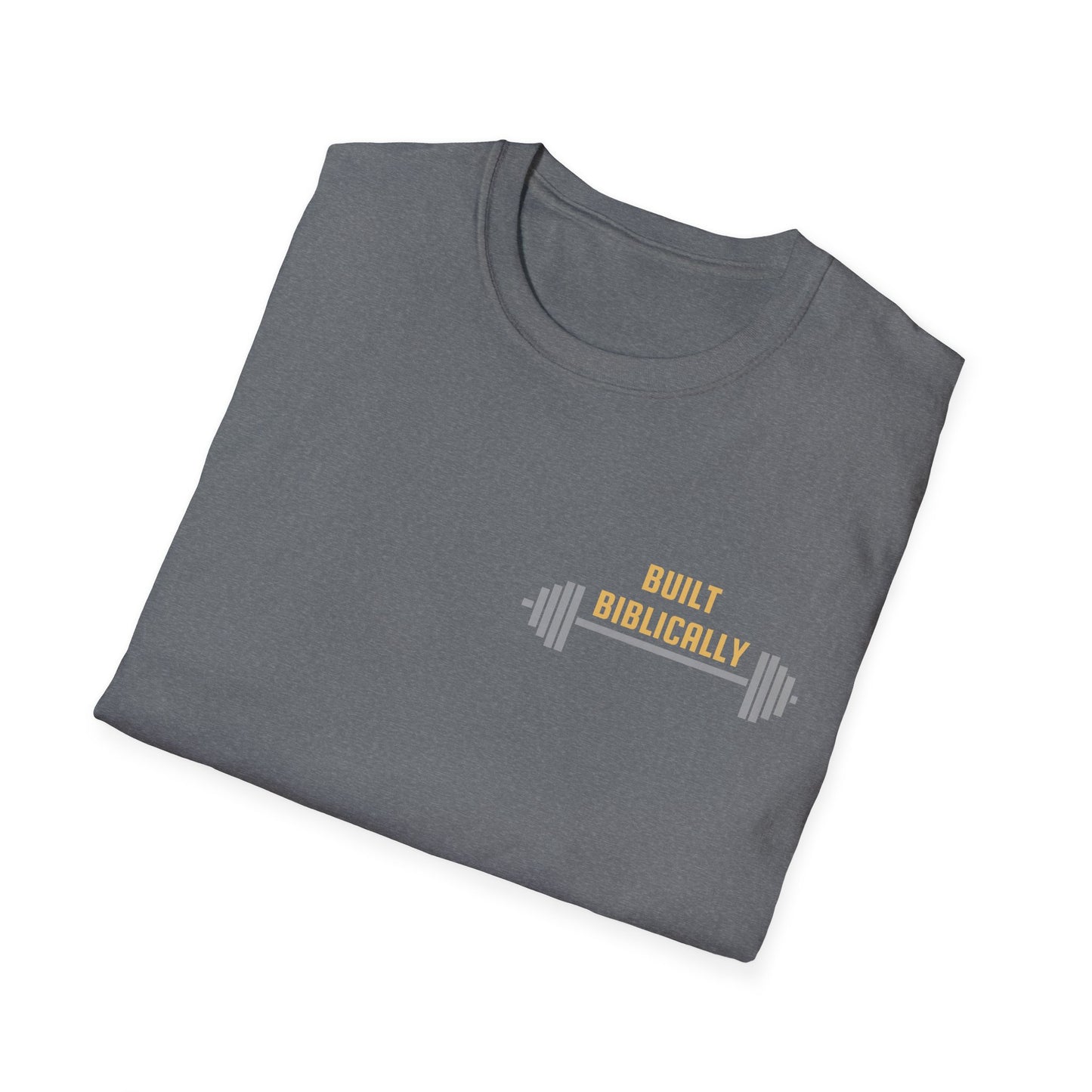 Unisex Softstyle T-Shirt - Built Biblically / Jesus is King