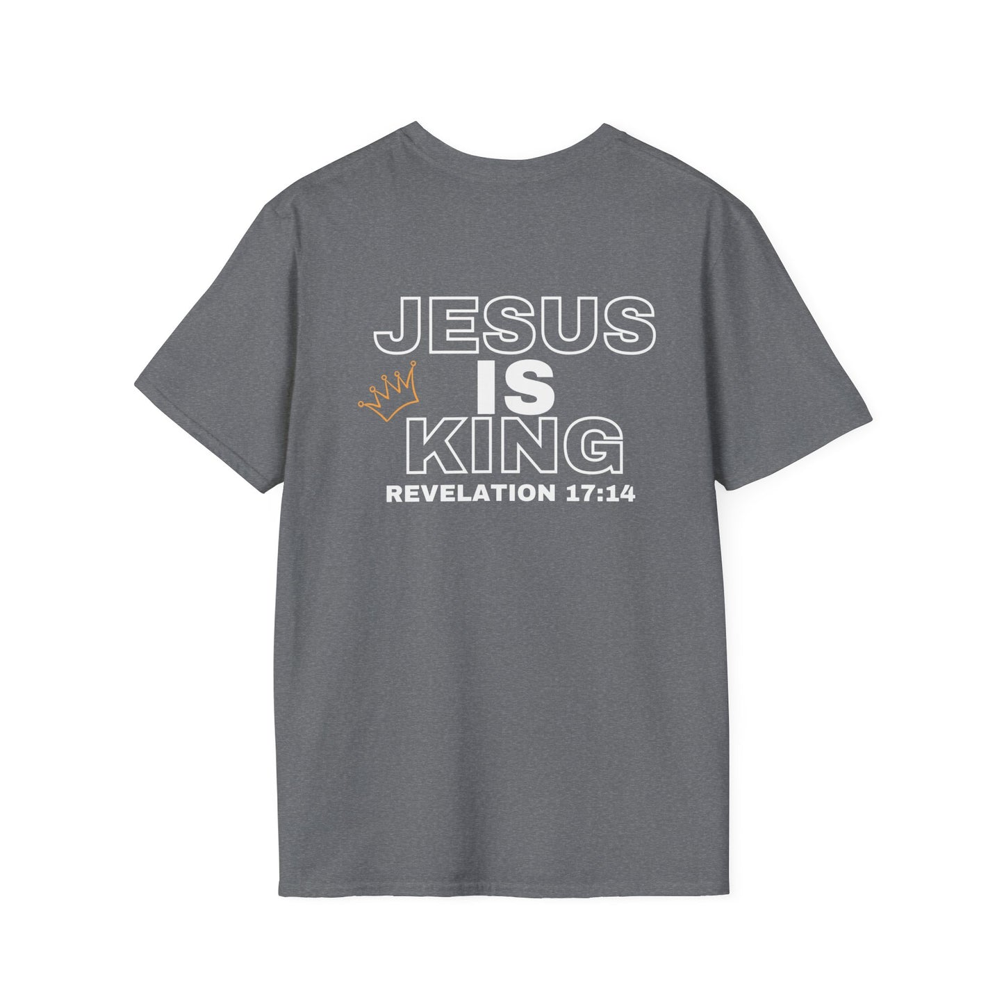Unisex Softstyle T-Shirt - Built Biblically / Jesus is King