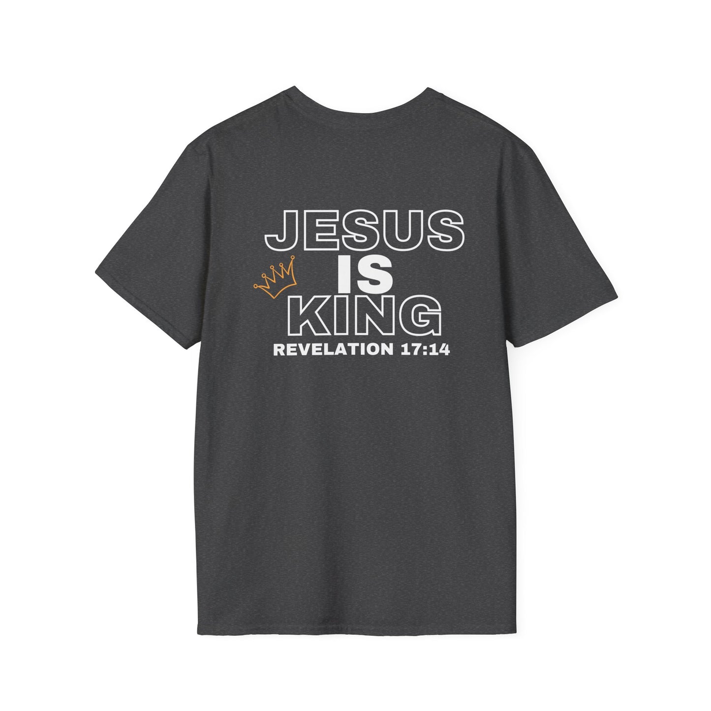 Unisex Softstyle T-Shirt - Built Biblically / Jesus is King