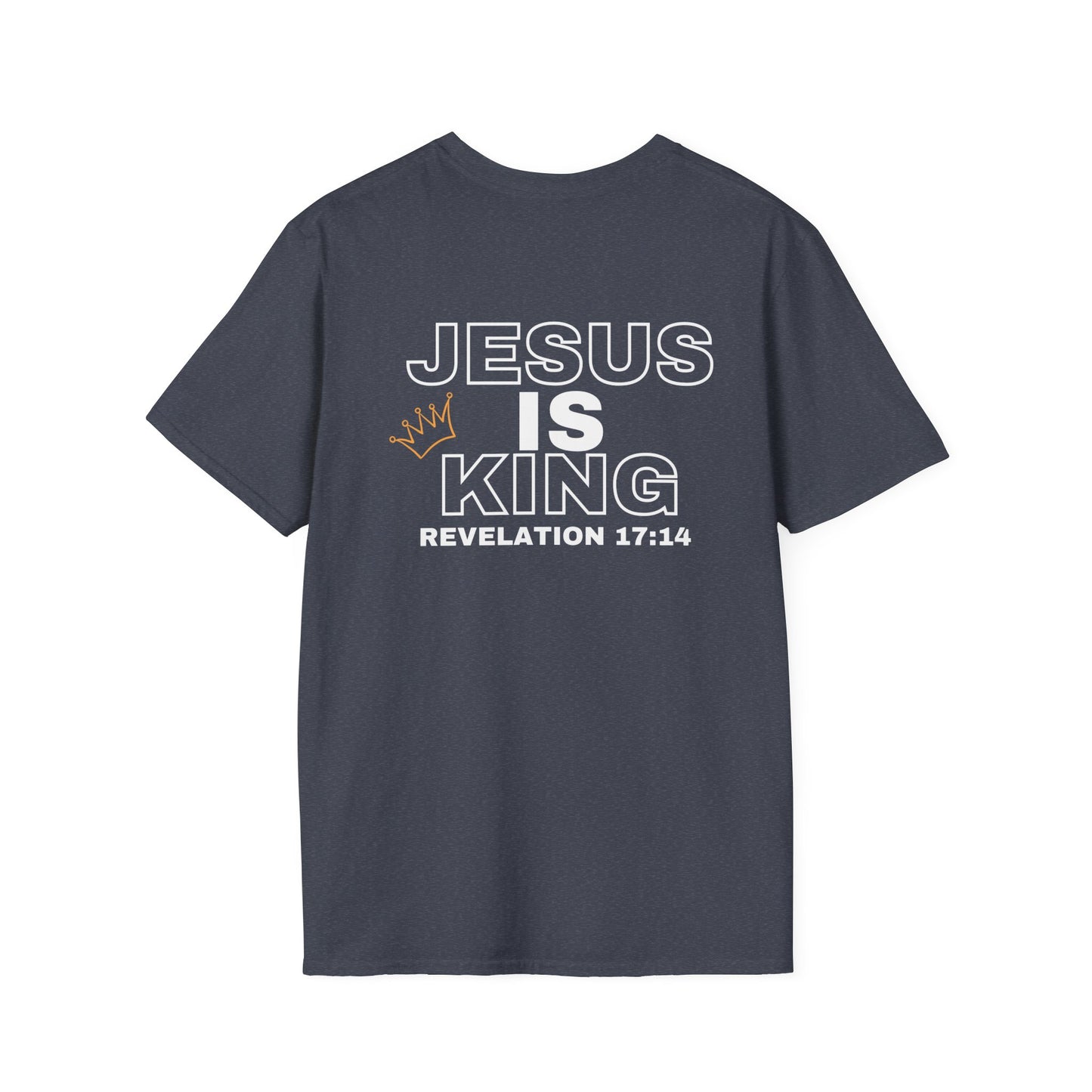 Unisex Softstyle T-Shirt - Built Biblically / Jesus is King