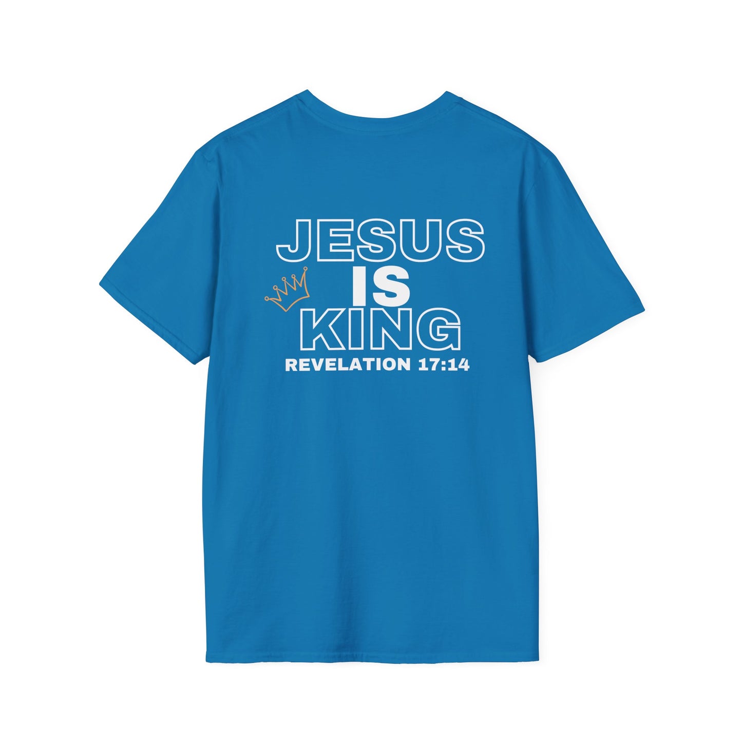 Unisex Softstyle T-Shirt - Built Biblically / Jesus is King