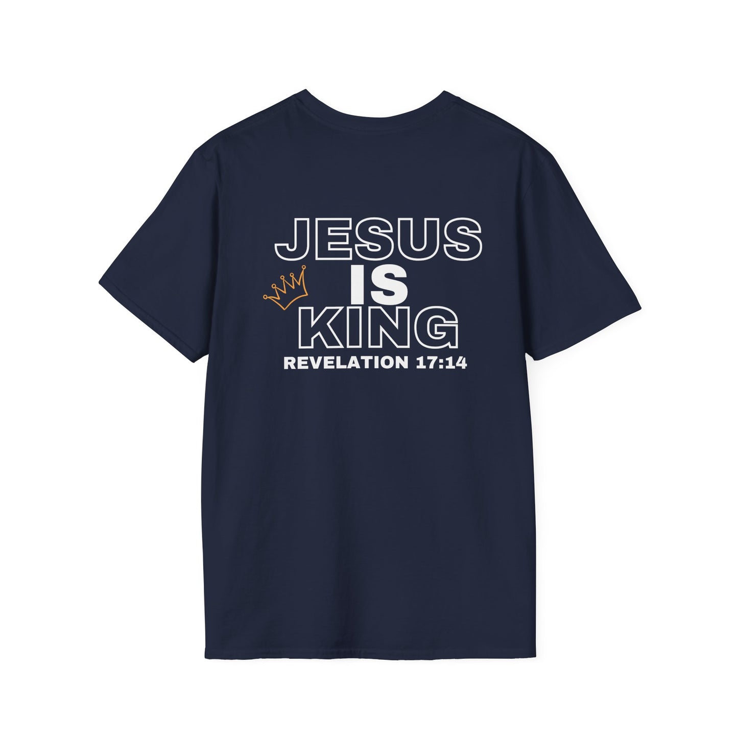 Unisex Softstyle T-Shirt - Built Biblically / Jesus is King