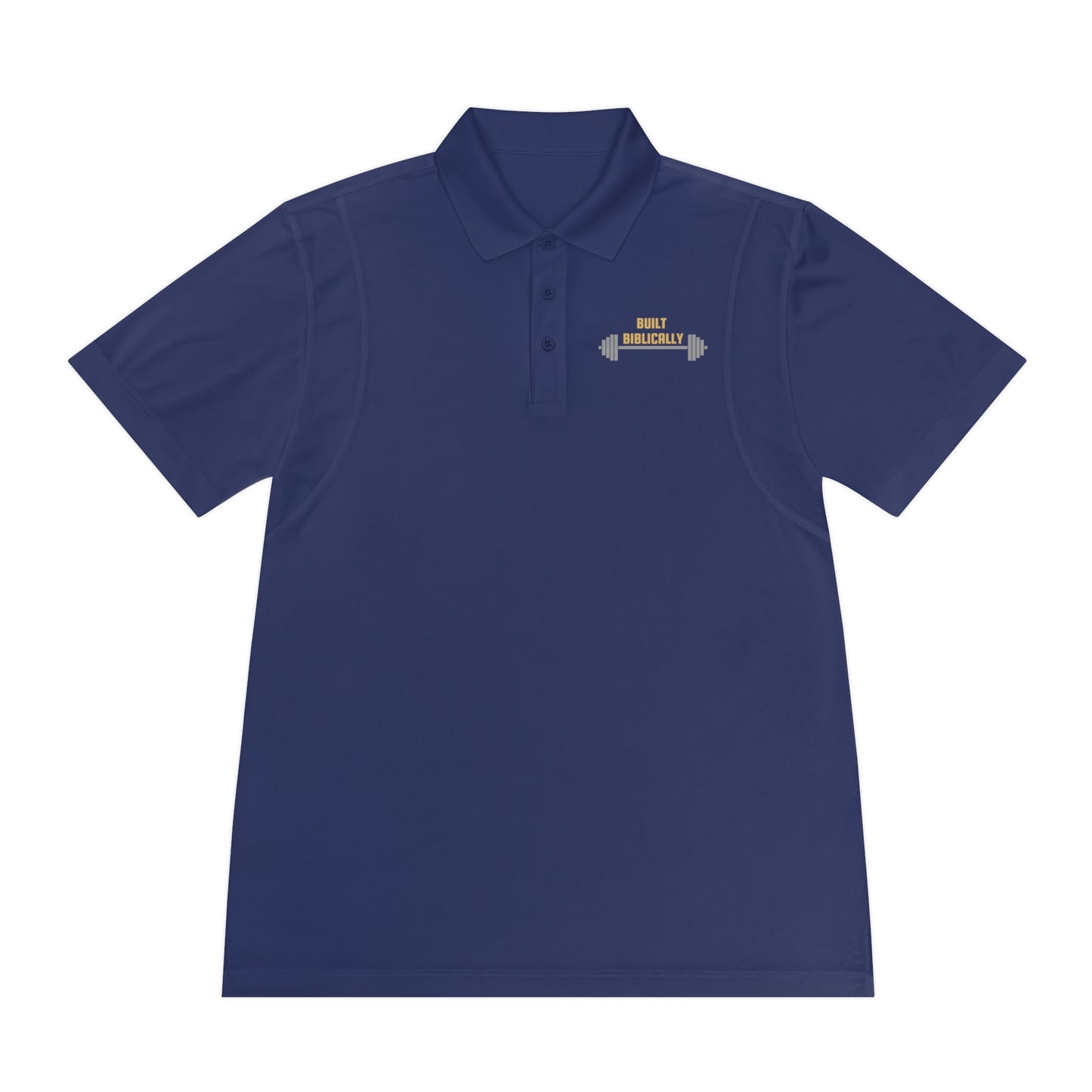 Men's Sport Polo Shirt - Built Biblically Design
