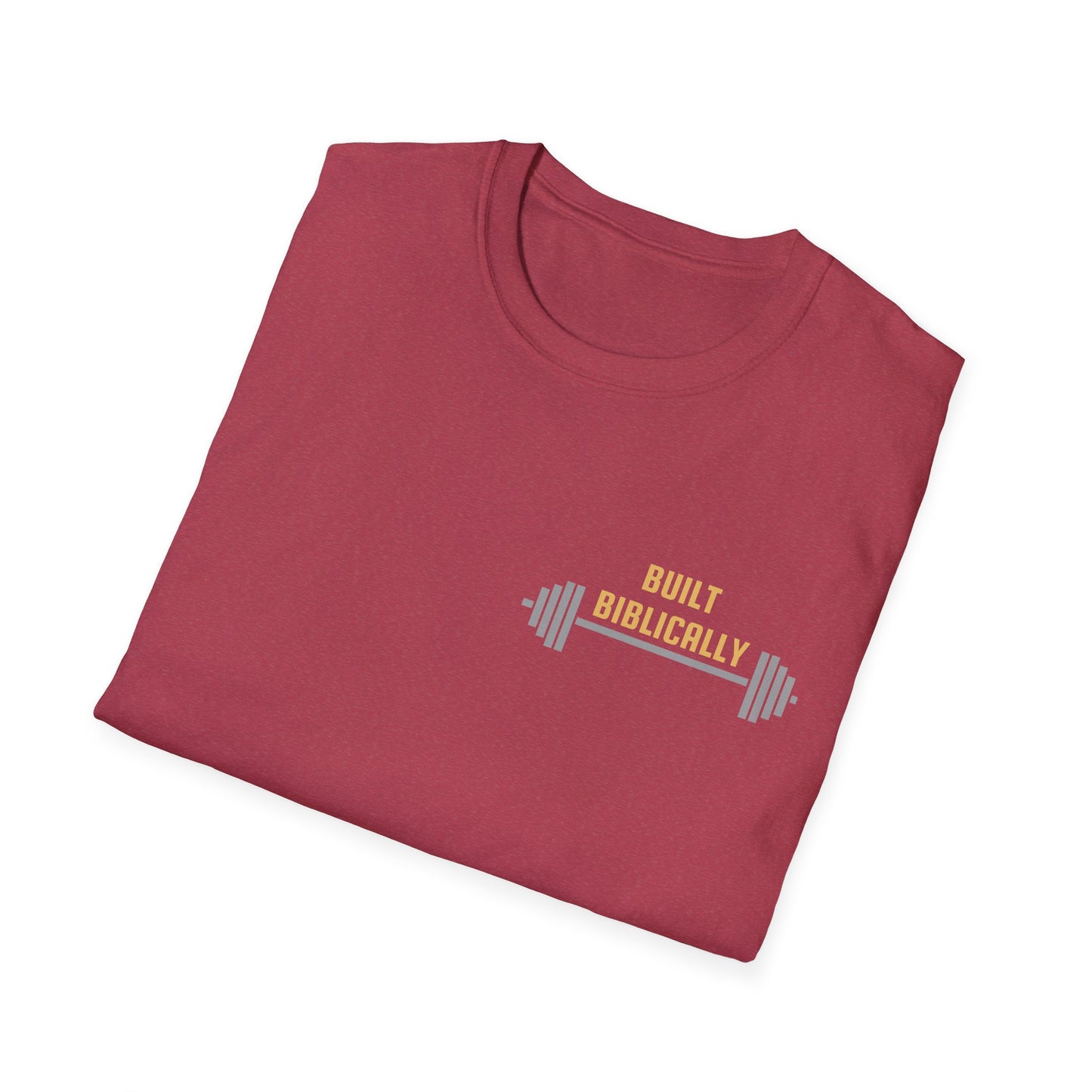Unisex Softstyle T-Shirt - Built Biblically / Jesus is King