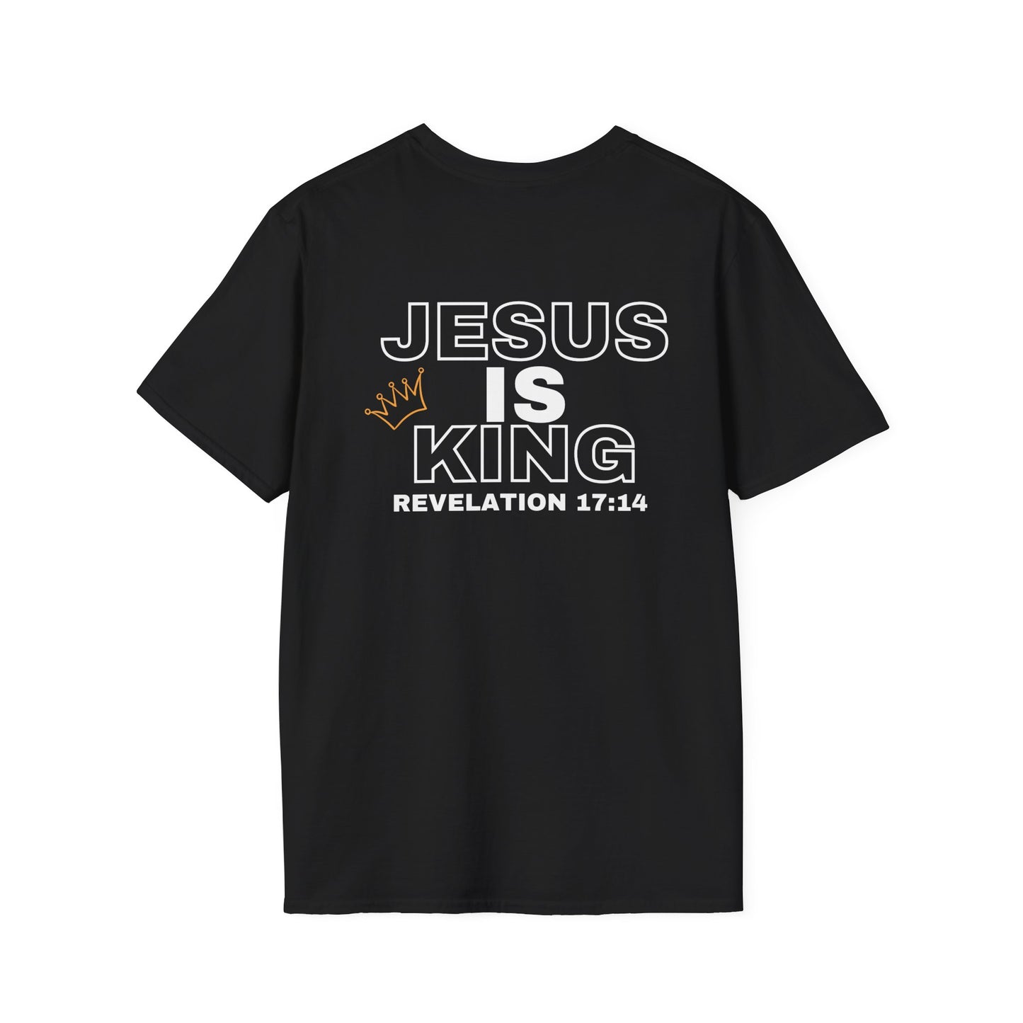 Unisex Softstyle T-Shirt - Built Biblically / Jesus is King