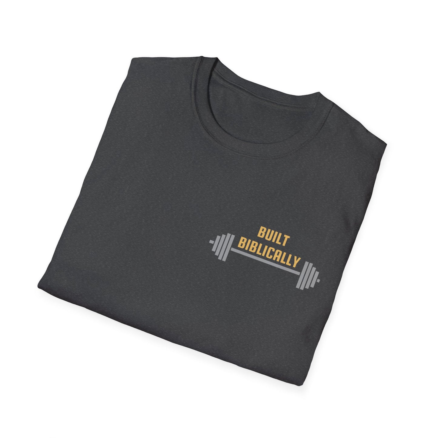 Unisex Softstyle T-Shirt - Built Biblically / Jesus is King