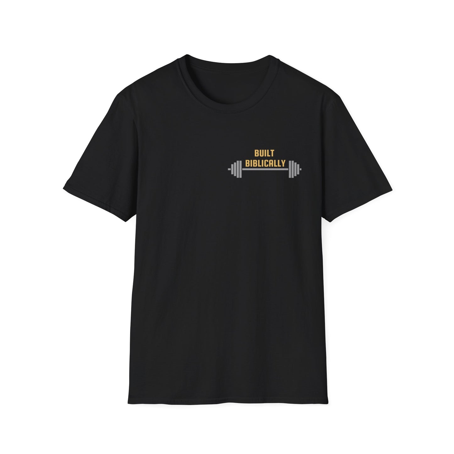 Unisex Softstyle T-Shirt - Built Biblically / Jesus is King