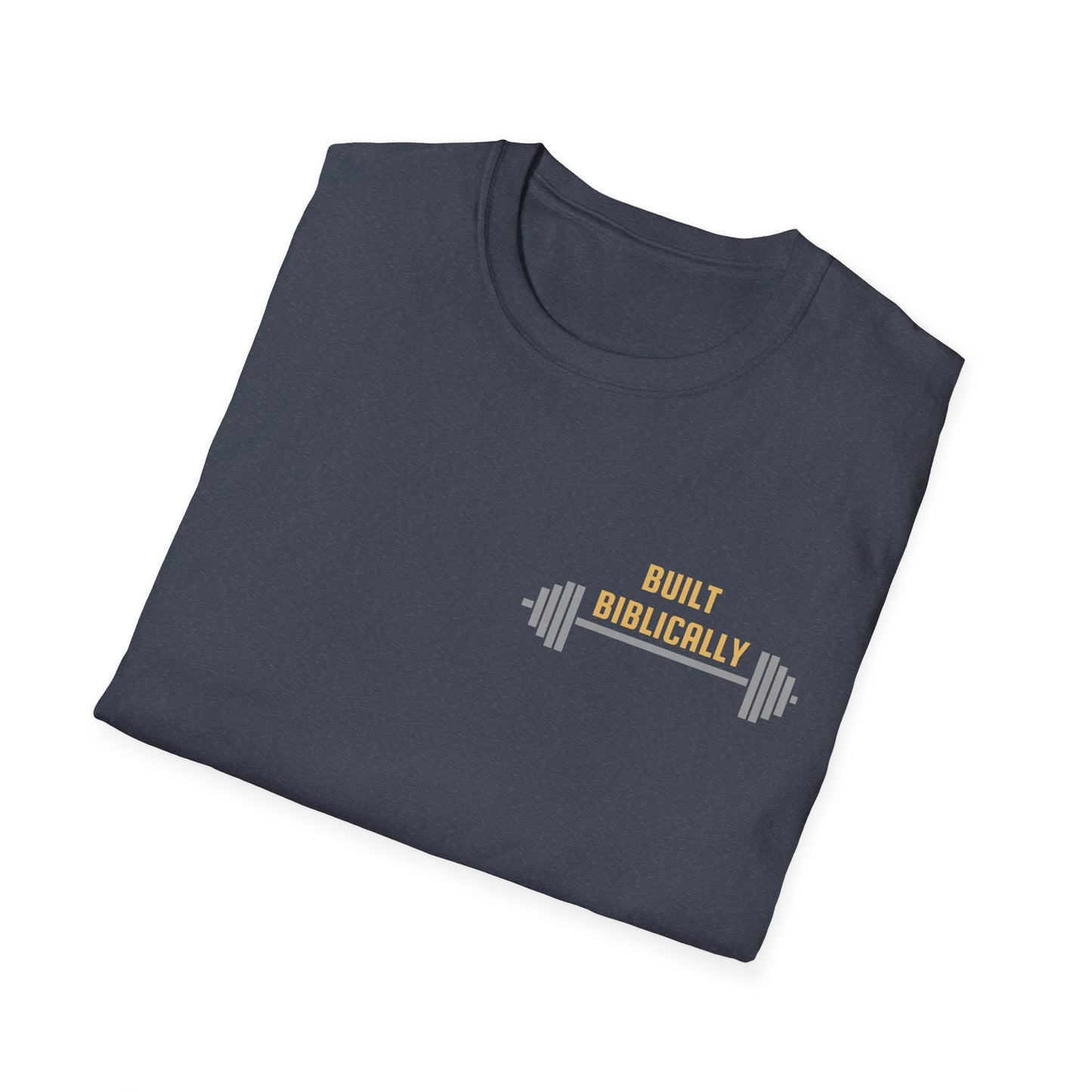 Unisex Softstyle T-Shirt - Built Biblically / Jesus is King