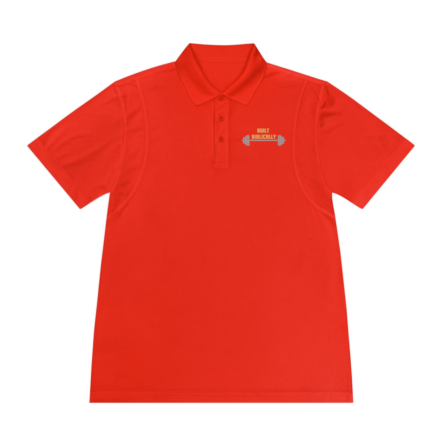 Men's Sport Polo Shirt - Built Biblically Design