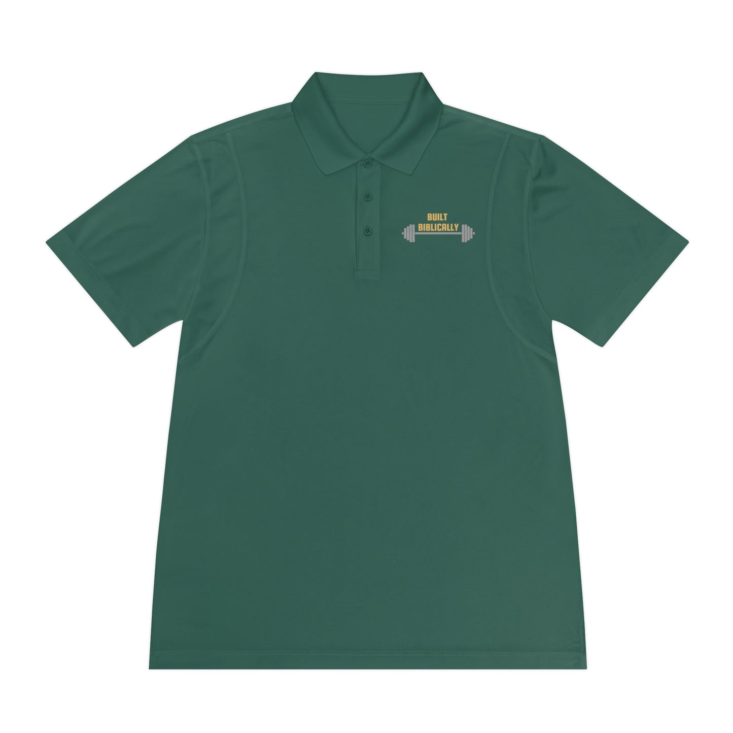 Men's Sport Polo Shirt - Built Biblically Design