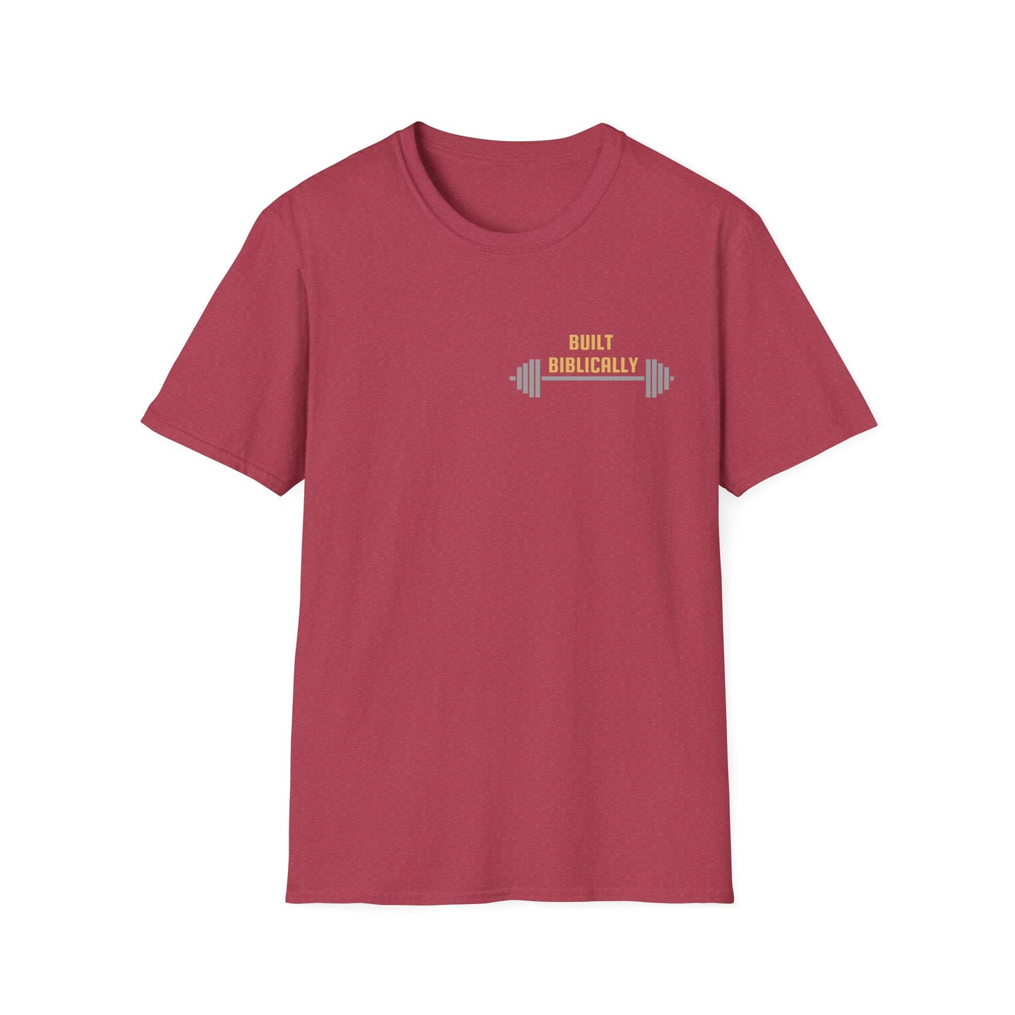 Unisex Softstyle T-Shirt - Built Biblically / Jesus is King