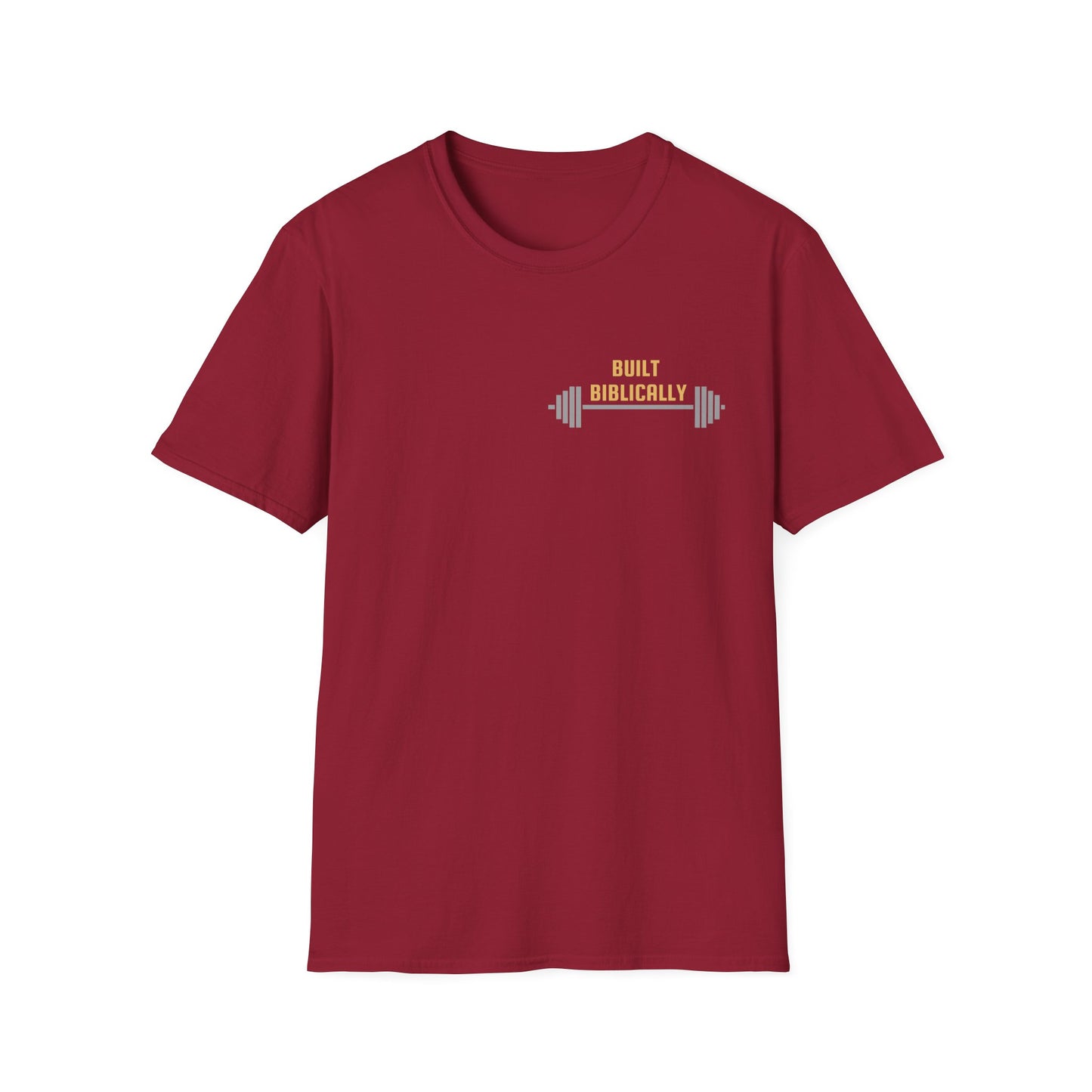 Unisex Softstyle T-Shirt - Built Biblically / Jesus is King