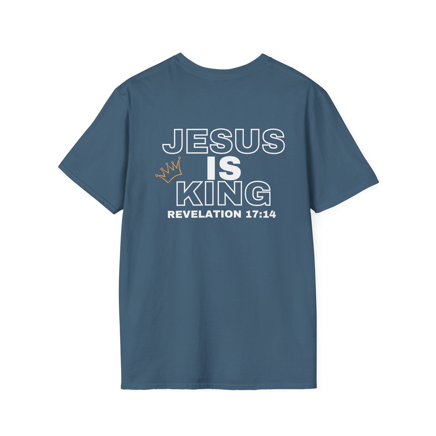 Unisex Softstyle T-Shirt - Built Biblically / Jesus is King