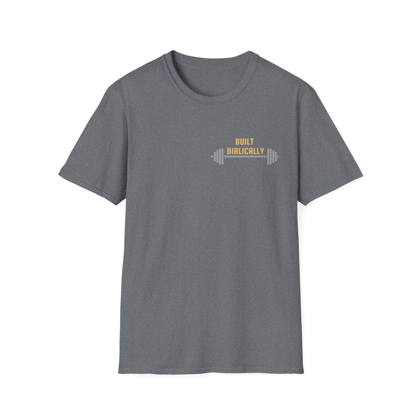 Unisex Softstyle T-Shirt - Built Biblically / Jesus is King