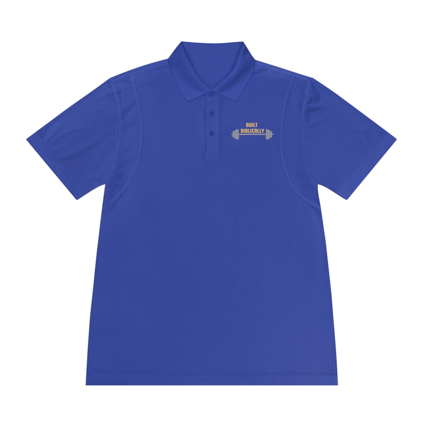 Men's Sport Polo Shirt - Built Biblically Design