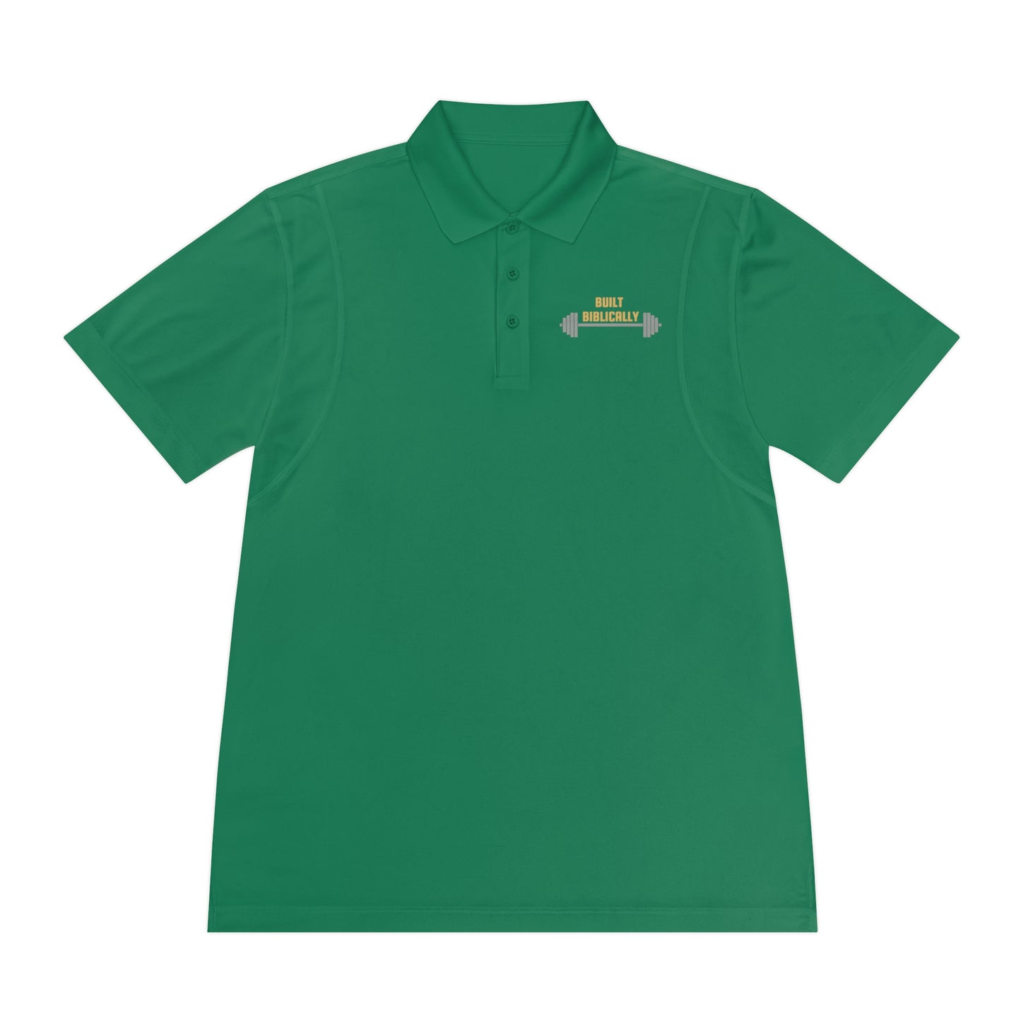 Men's Sport Polo Shirt - Built Biblically Design