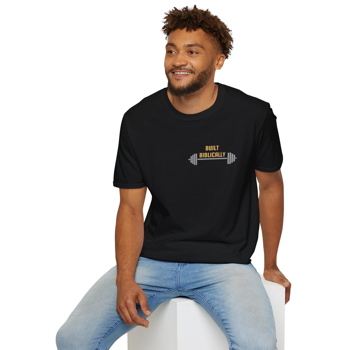 Unisex Softstyle T-Shirt - Built Biblically / Jesus is King