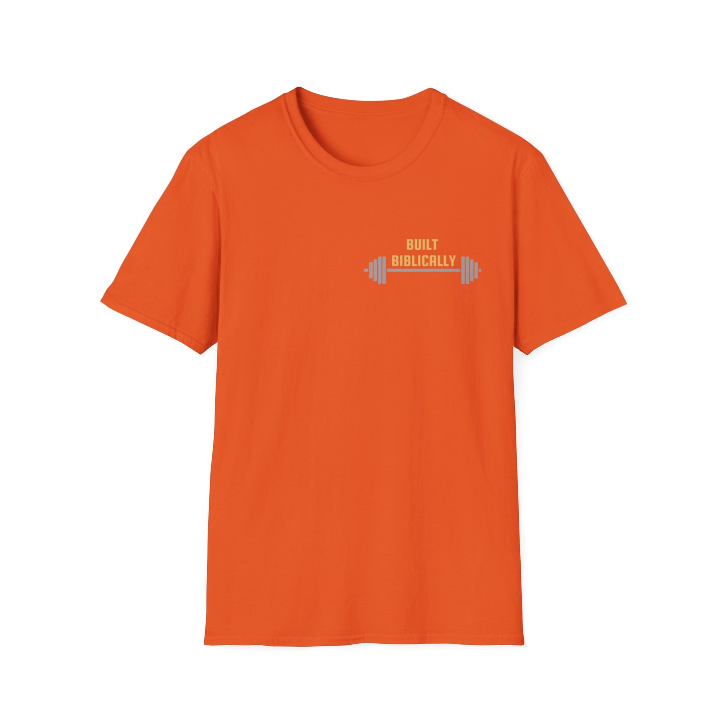 Unisex Softstyle T-Shirt - Built Biblically / Jesus is King