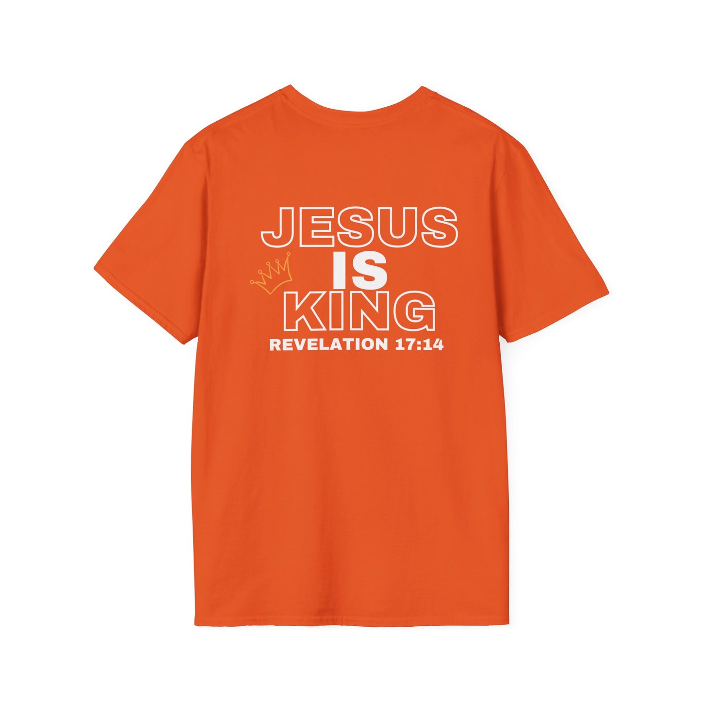 Unisex Softstyle T-Shirt - Built Biblically / Jesus is King