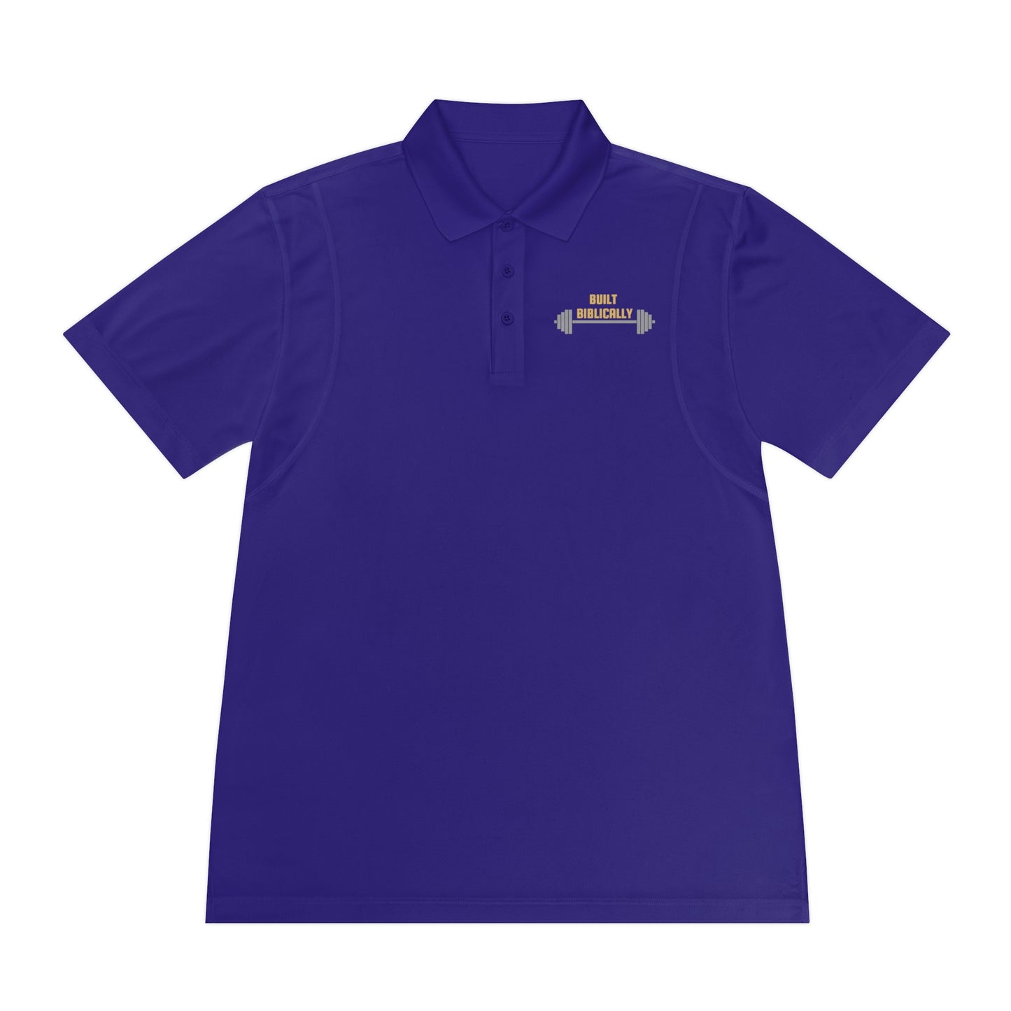 Men's Sport Polo Shirt - Built Biblically Design