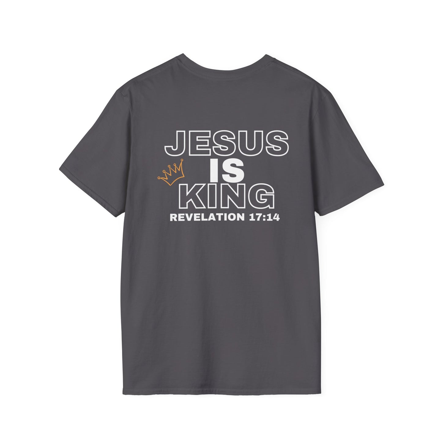 Unisex Softstyle T-Shirt - Built Biblically / Jesus is King