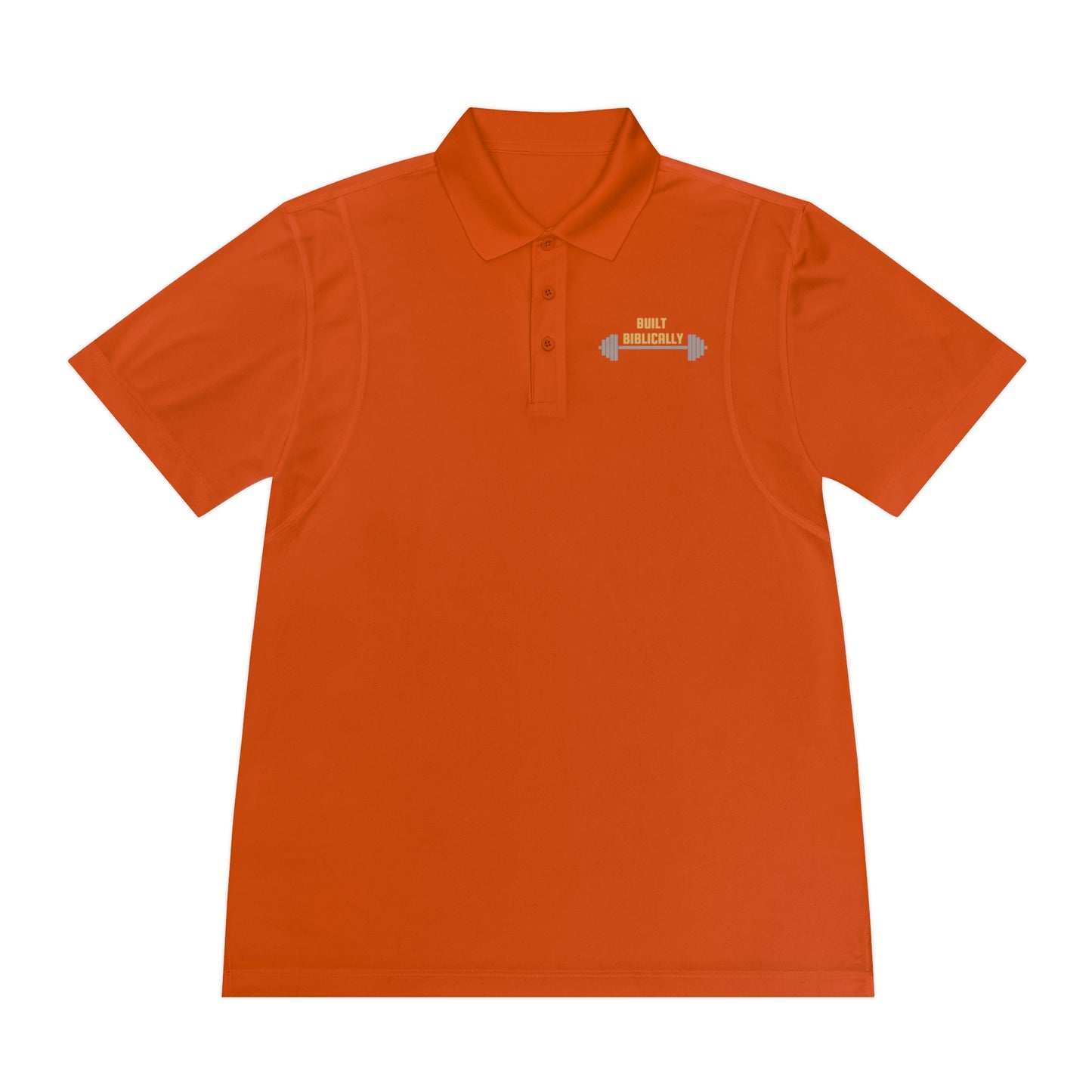 Men's Sport Polo Shirt - Built Biblically Design